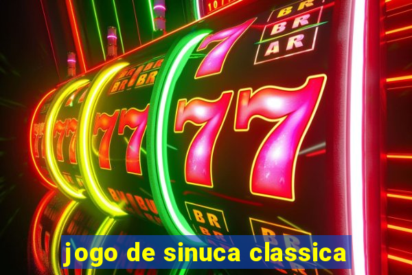 jogo de sinuca classica